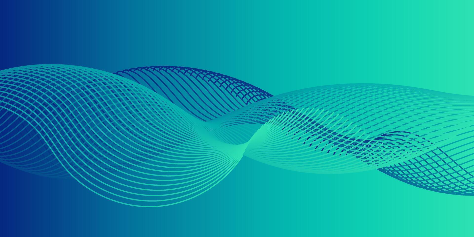 Abstract gradient white green pink orange background with dynamic circle lines.simple and trendy vector