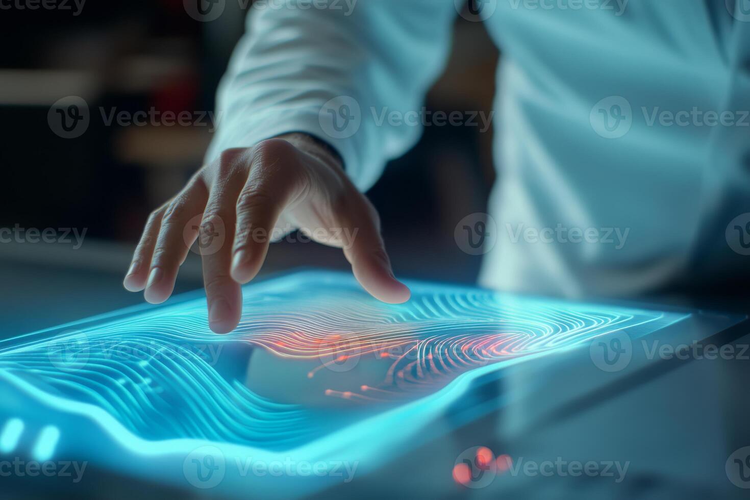 Imagine an advanced lab with skilled engineers and technicians collaborating on groundbreaking technology using stateoftheart electronic displays to boost productivity and innovation photo