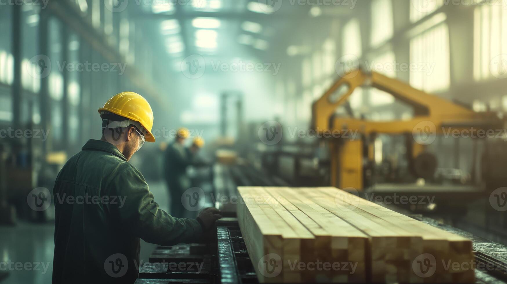 This industrial setting showcases a committed worker who values safety and follows best practices. Key elements include teamwork and protective gear, emphasizing effective risk management at work photo
