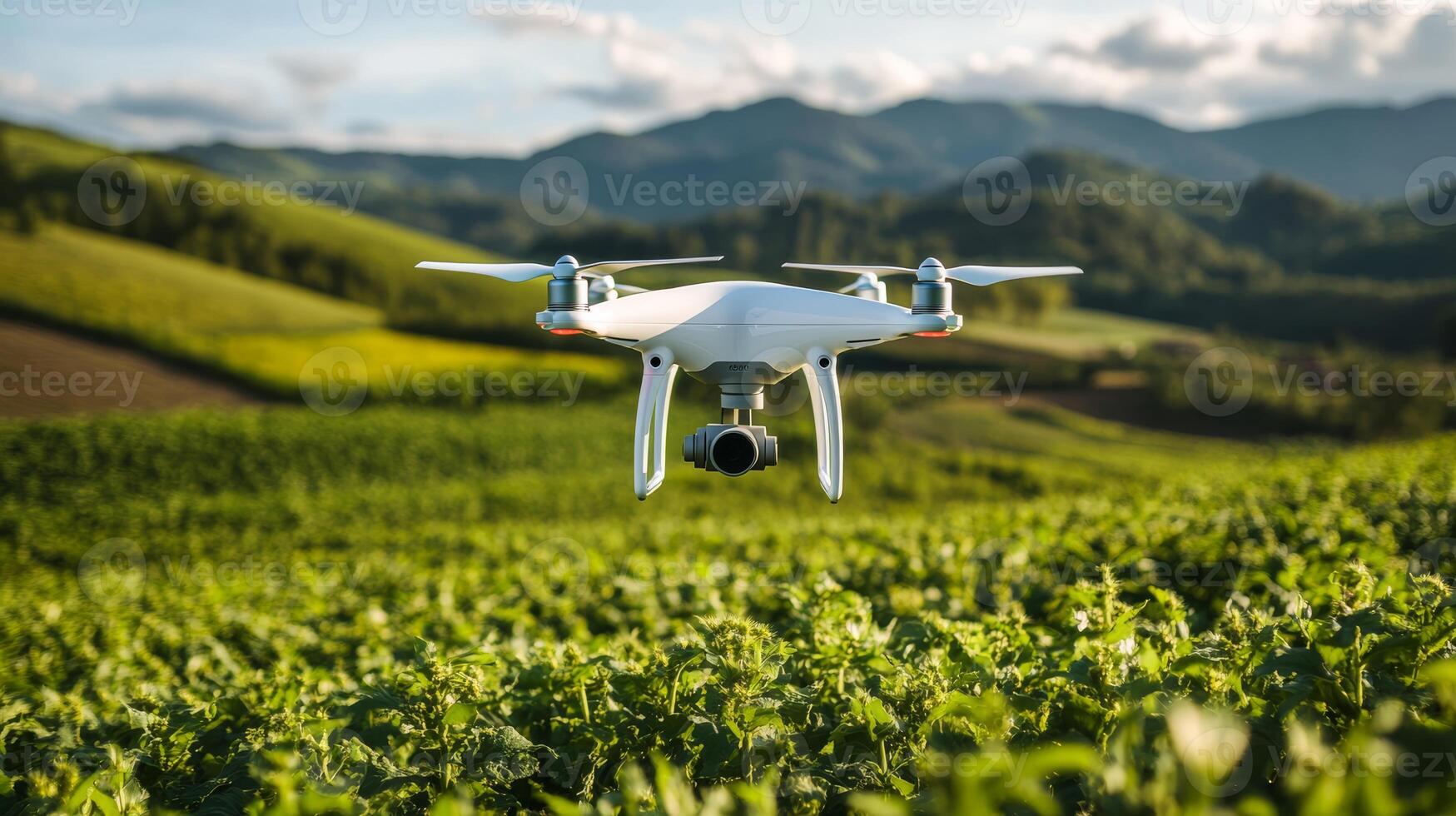 Discover how advanced drones improve agriculture by enhancing efficiency. They use digital monitoring and innovative management to optimize field practices and increase farmers productivity photo