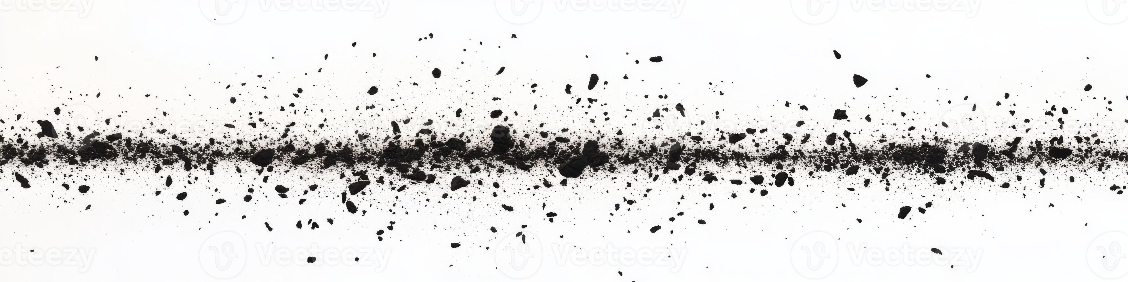 This piece features a striking and captivating abstract design that highlights a grainy black texture combined with noise effects, resulting in a distinctive and minimalist visual experience photo