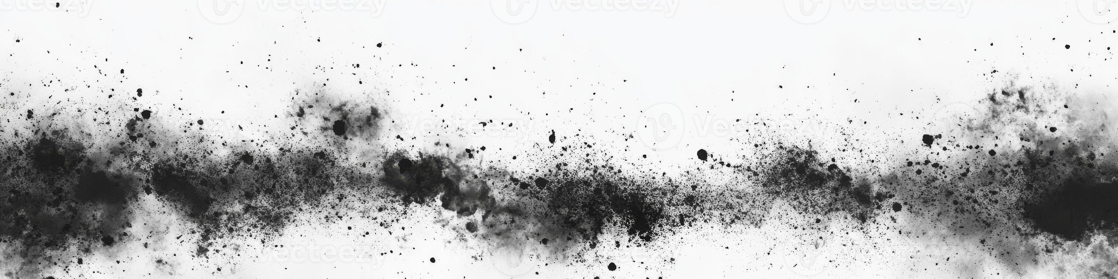 This captivating artwork features a minimalistic abstract design with a black spray paint gradient over textured grains, creating a striking visual effect that captivates viewers at first glance photo