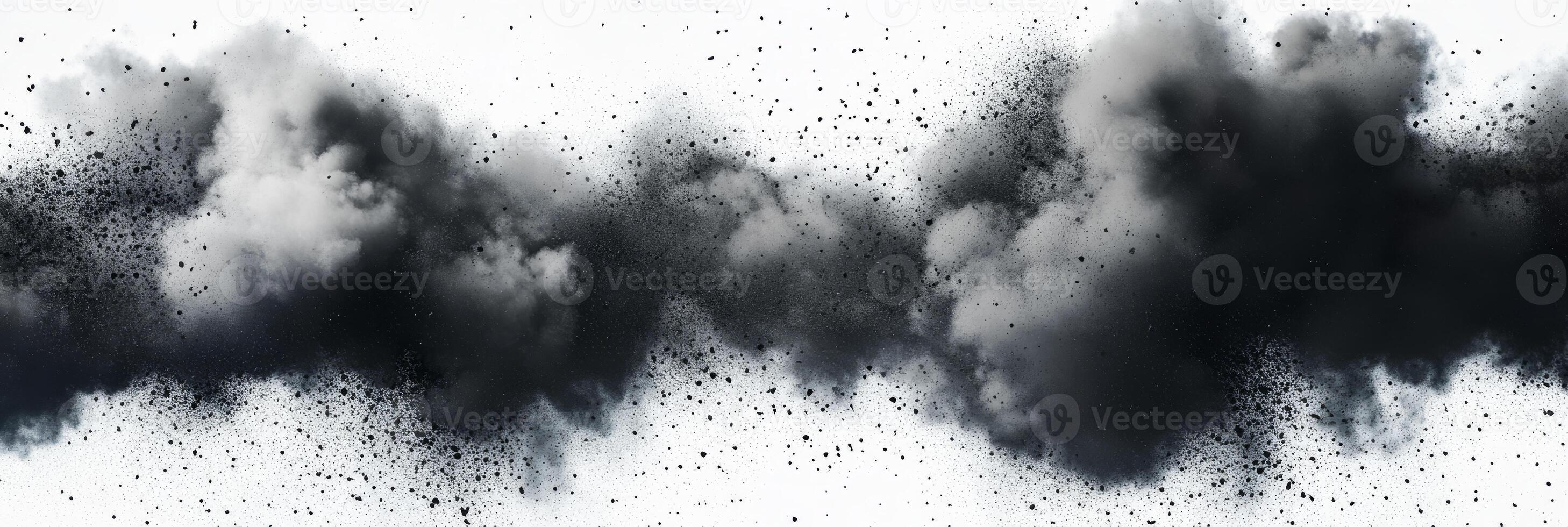 This abstract design features striking black smoke effects and grainy textures, creating a modern minimal aesthetic that captivates the viewers imagination and serves as an engaging piece of art photo