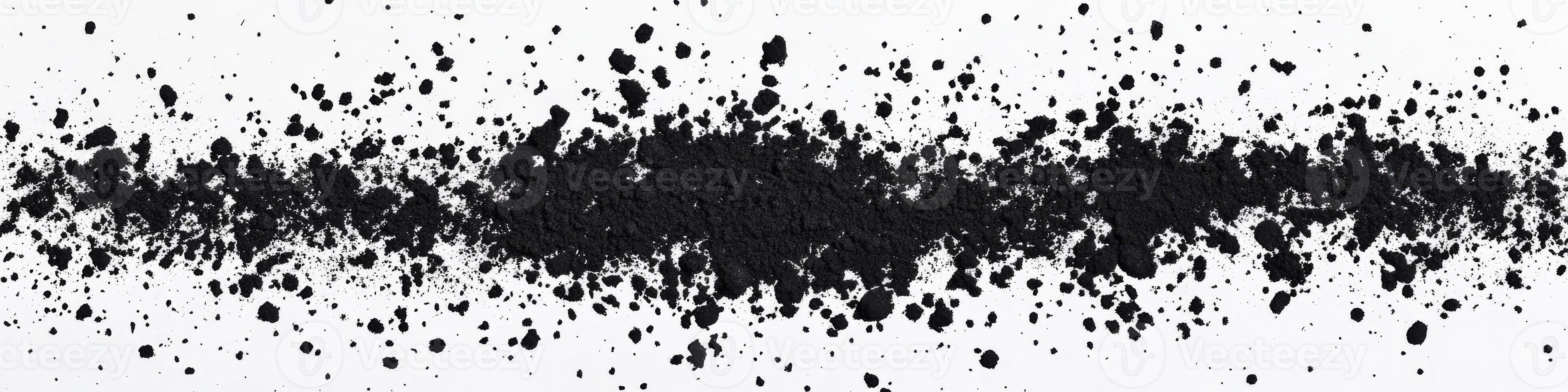 This abstract design features a captivating black stipple pattern creating a grainy noise effect, enhanced by a decorative wavelike form that draws attention to the artworks appeal photo