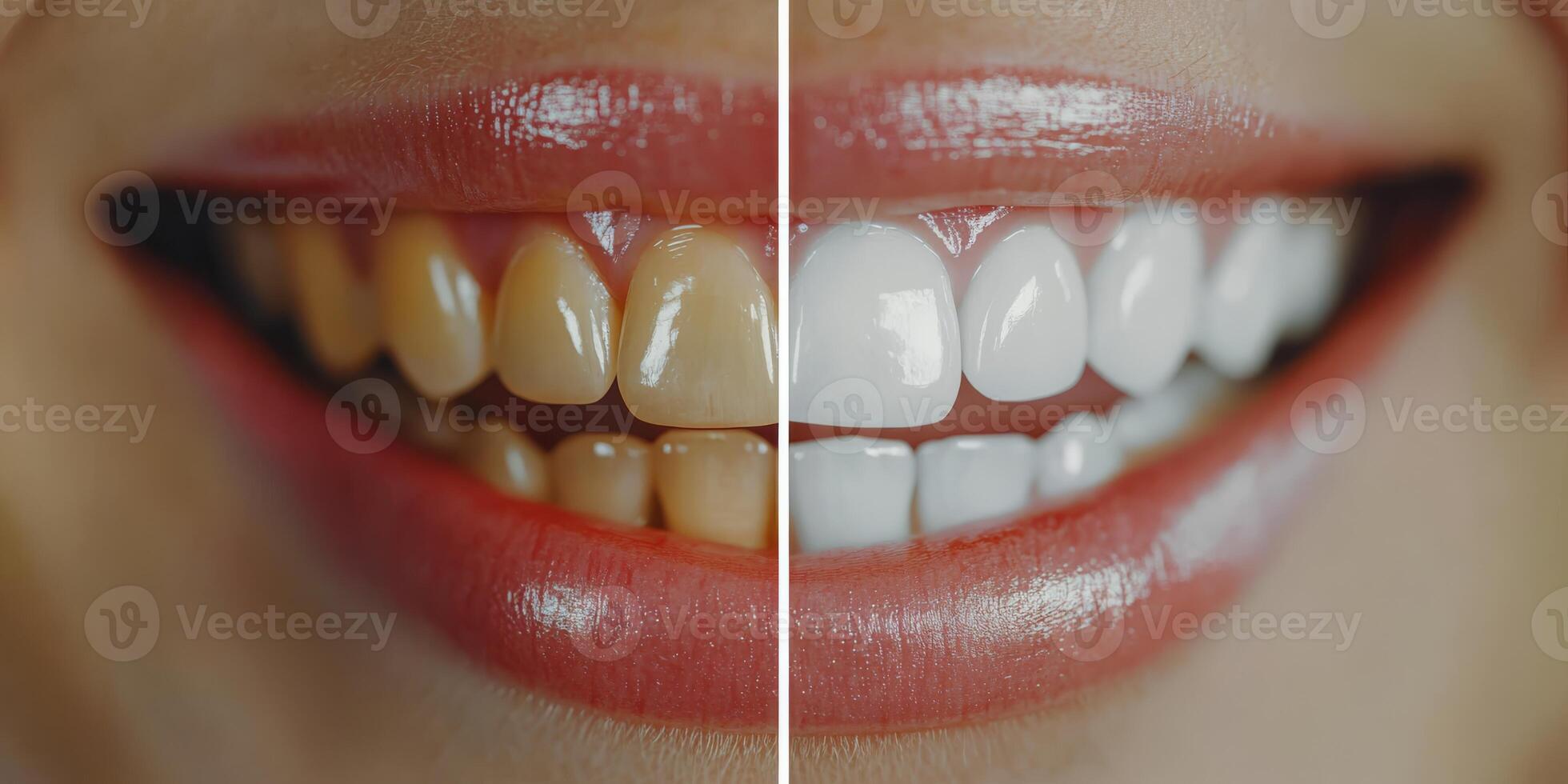 Take a look at the extraordinary transformation in teeth whitening displayed in this impressive before and after photo. Achieving a brighter and healthier smile is sure to leave a lasting impression photo