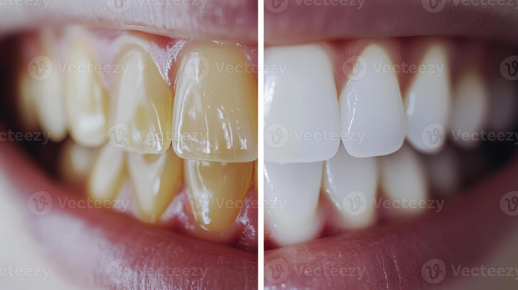 Explore the striking and dramatic results of teeth whitening treatments. You can truly experience the incredible transformation as yellowed, dull teeth turn into radiant, bright white smiles photo