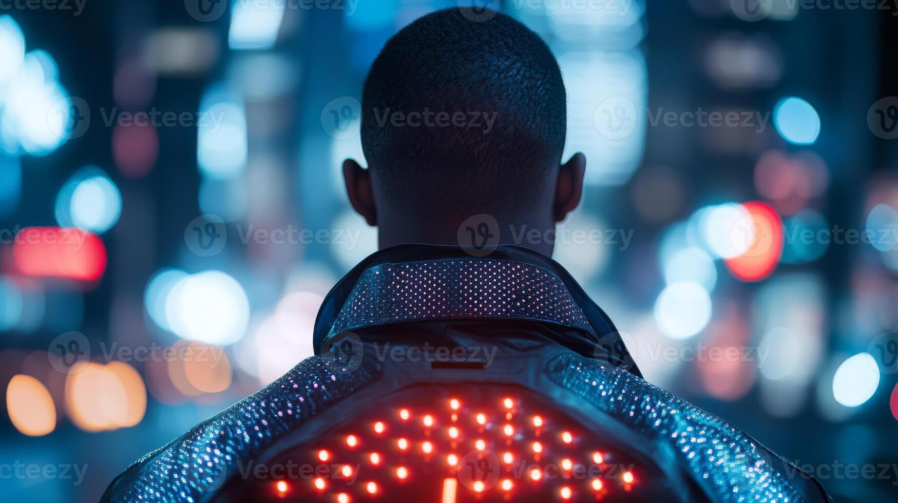 Discover innovative wearable health tech with advanced body temperature control, styled for urban living, perfect for those prioritizing wellness and health management. Embrace future health photo