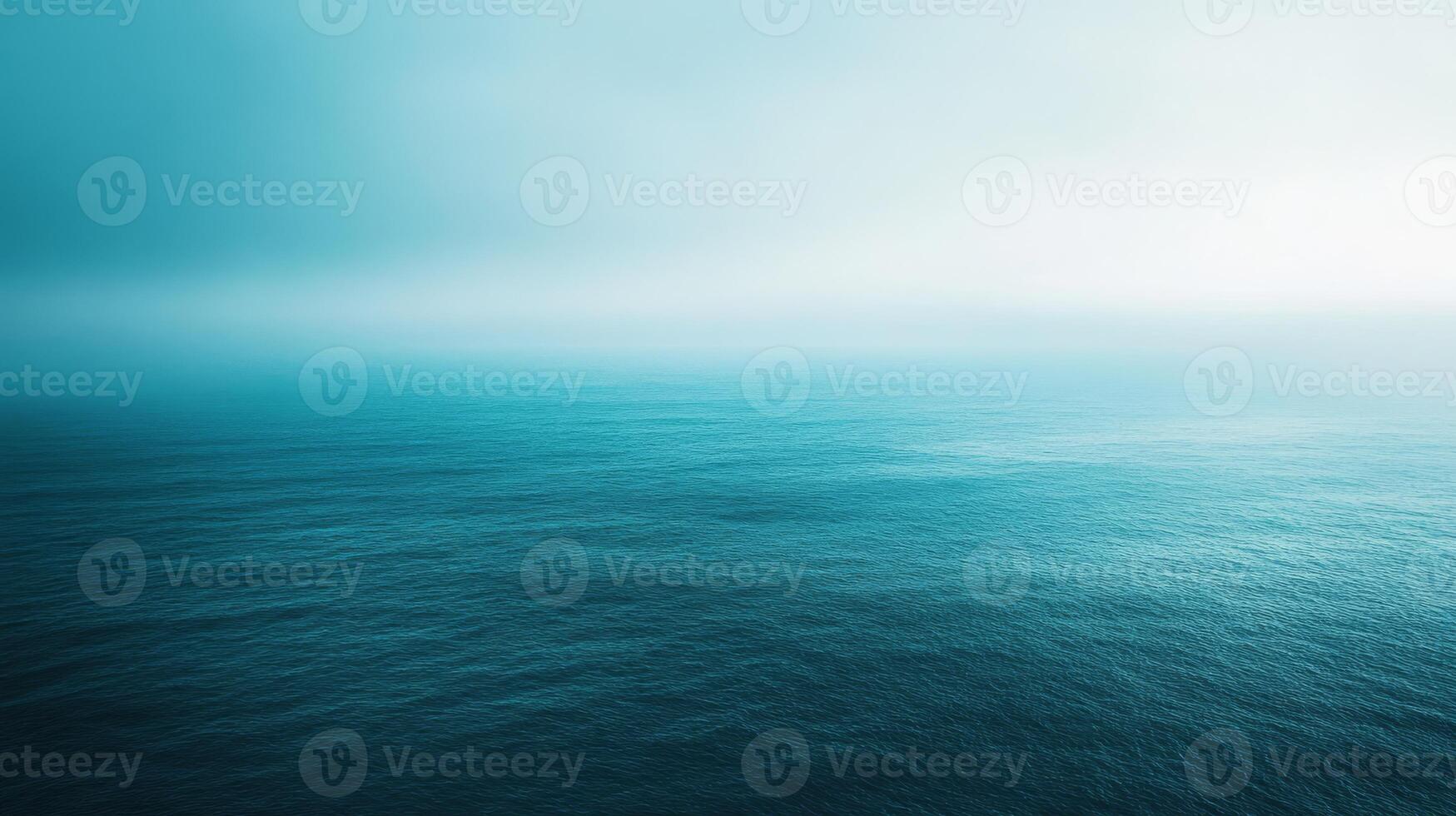 A calming abstract illustration featuring vibrant turquoise ocean waves with textured effects, blending gradient shades of blue and green in a minimalist design that evokes tranquility photo
