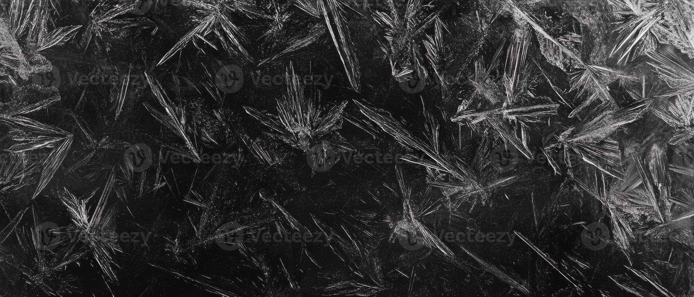 This captivating image captures the intricate and delicate frost patterns that form on a polycarbonate surface, beautifully showcasing the remarkable and enchanting beauty of winters icy touch photo