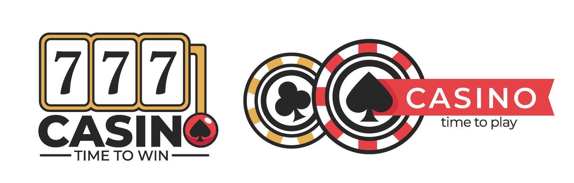 Casino Royal and Poker Icons vector