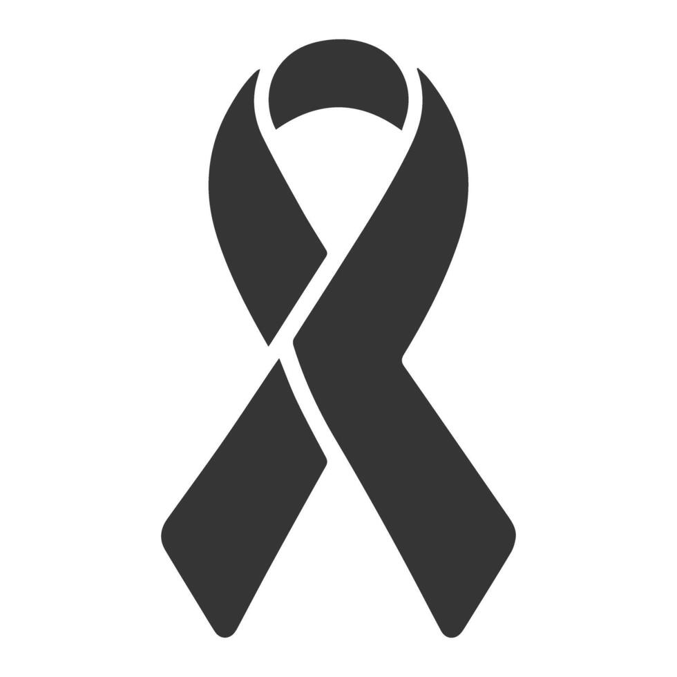Awareness ribbon icon illustration vector