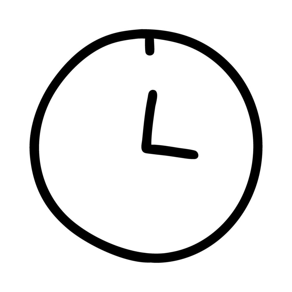 Clock Time Symbol Icon vector