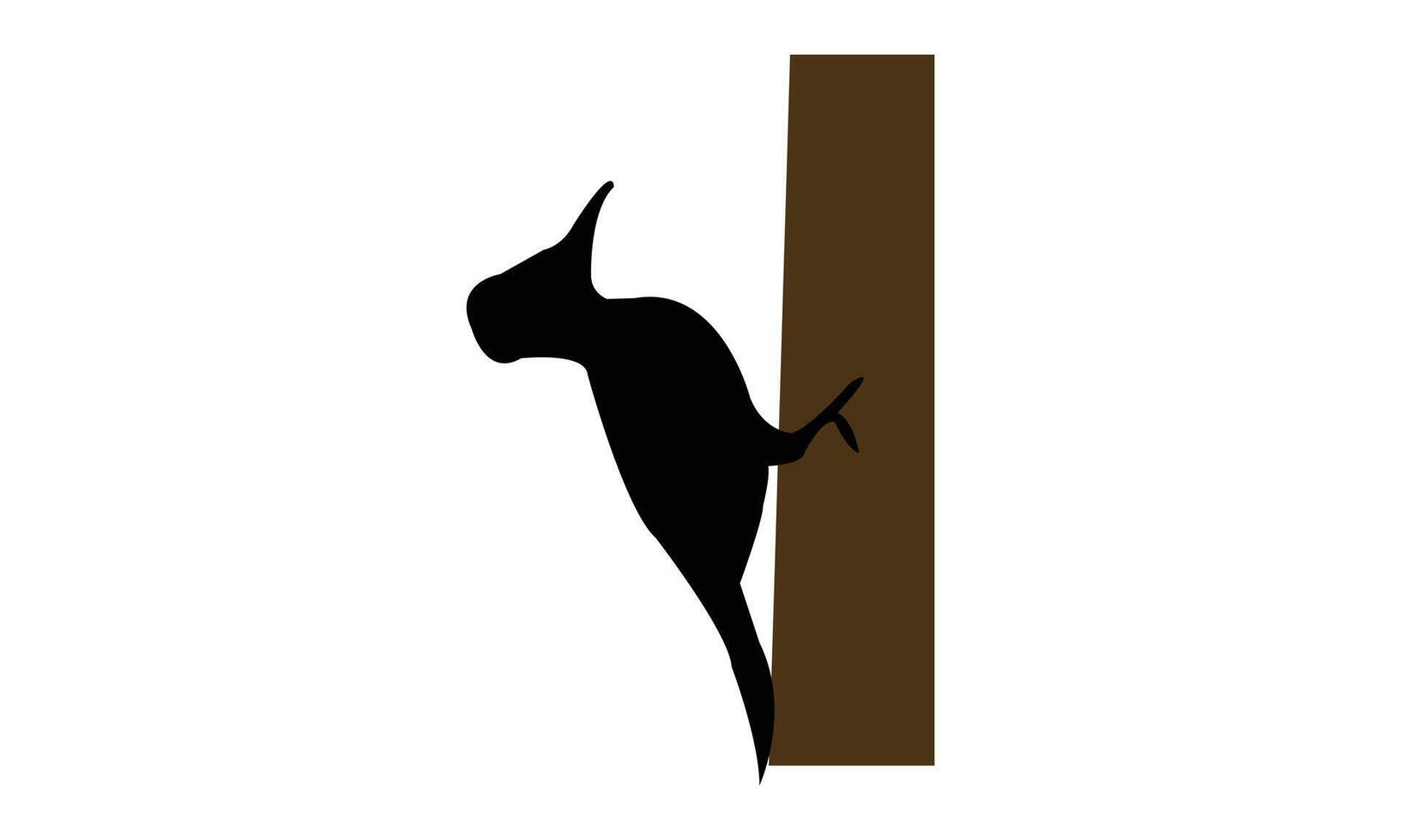 Woodpecker Silhouette Design vector
