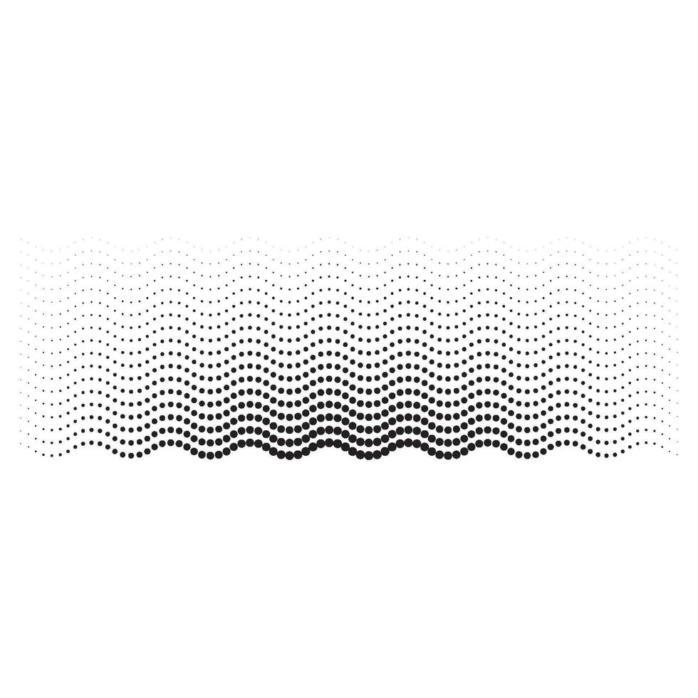 A black and white image of waves vector