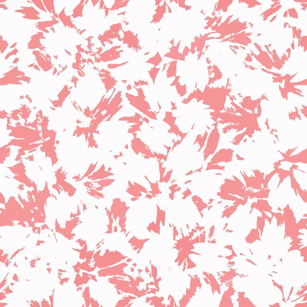 Pink ink splatters on a white background vector