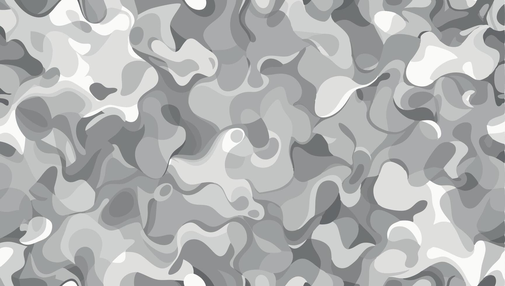 A gray and white camouflage pattern vector