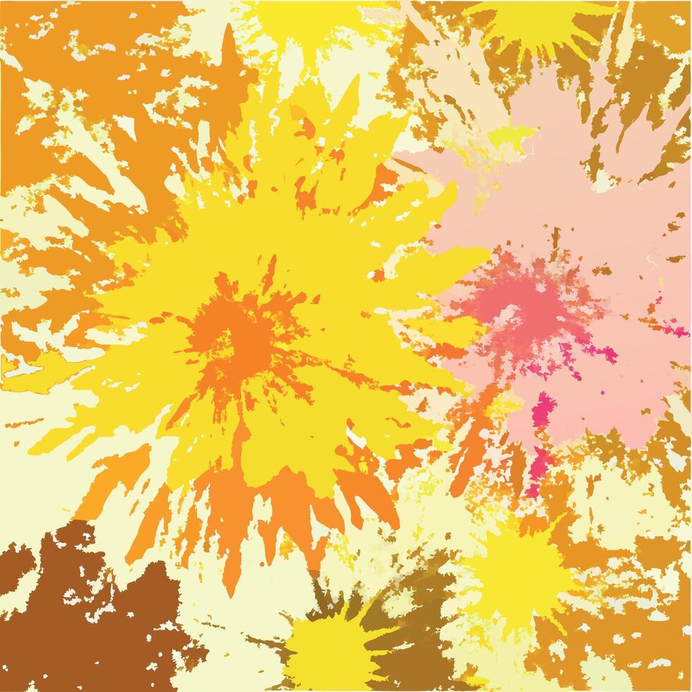 Abstract background with colorful splatter design vector