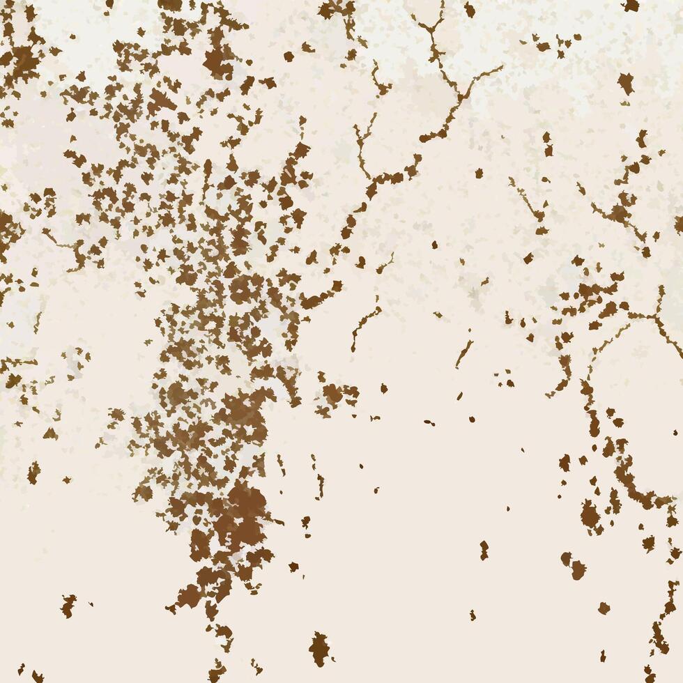 A grunge texture background with brown paint vector