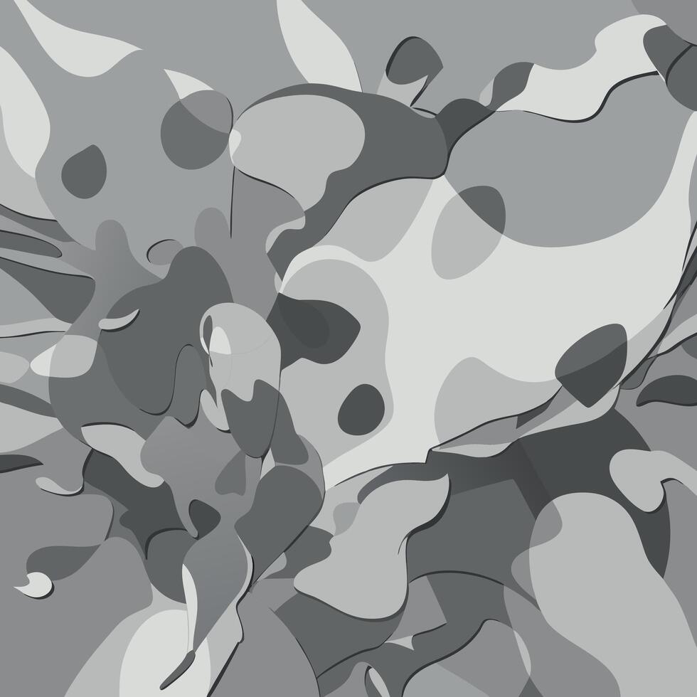Abstract gray and white pattern on a gray background vector