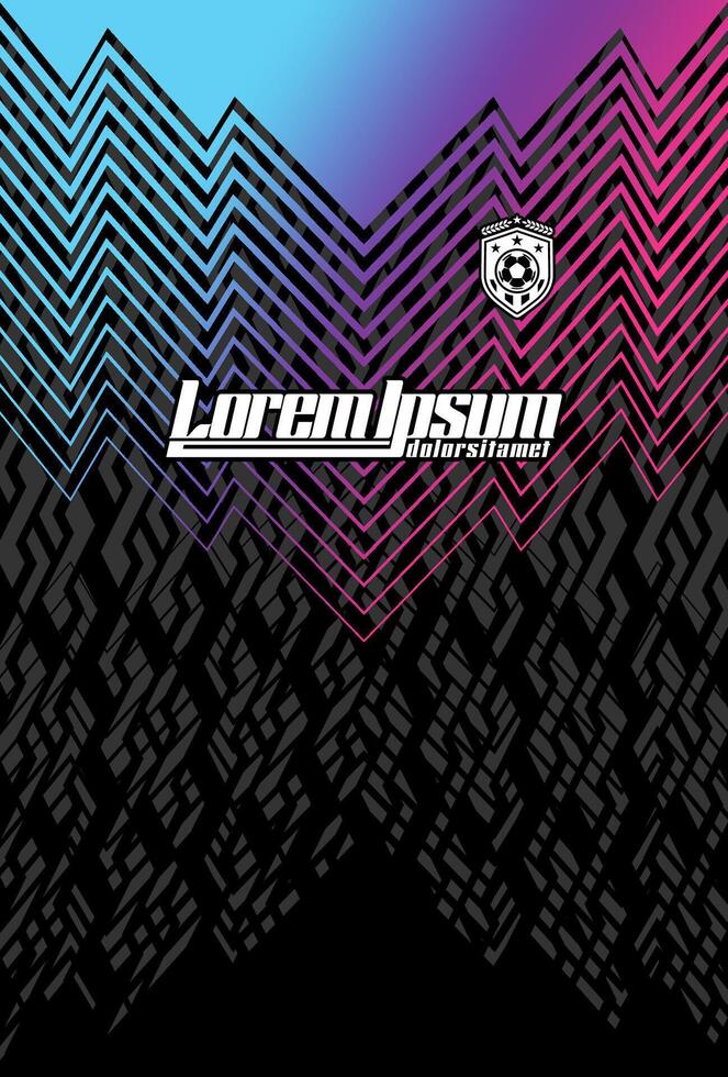 Abstract background for sports jersey pattern vector