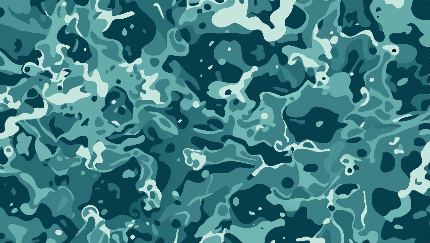 A blue and white camouflage pattern vector