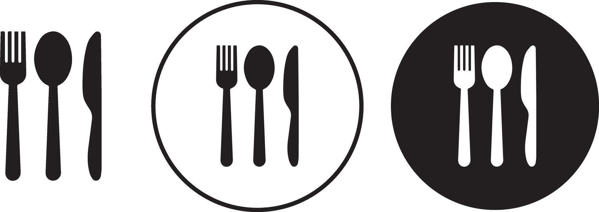 restaurant icon Stock Illustration. vector