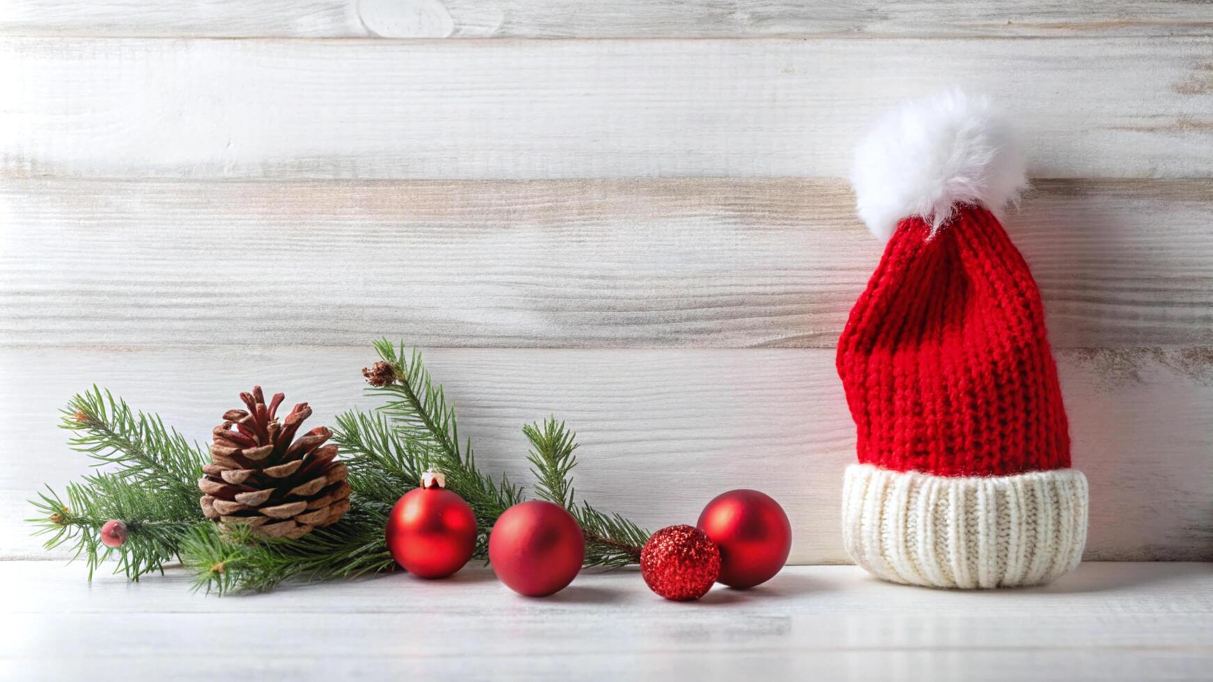 Red Cap on White Background photo