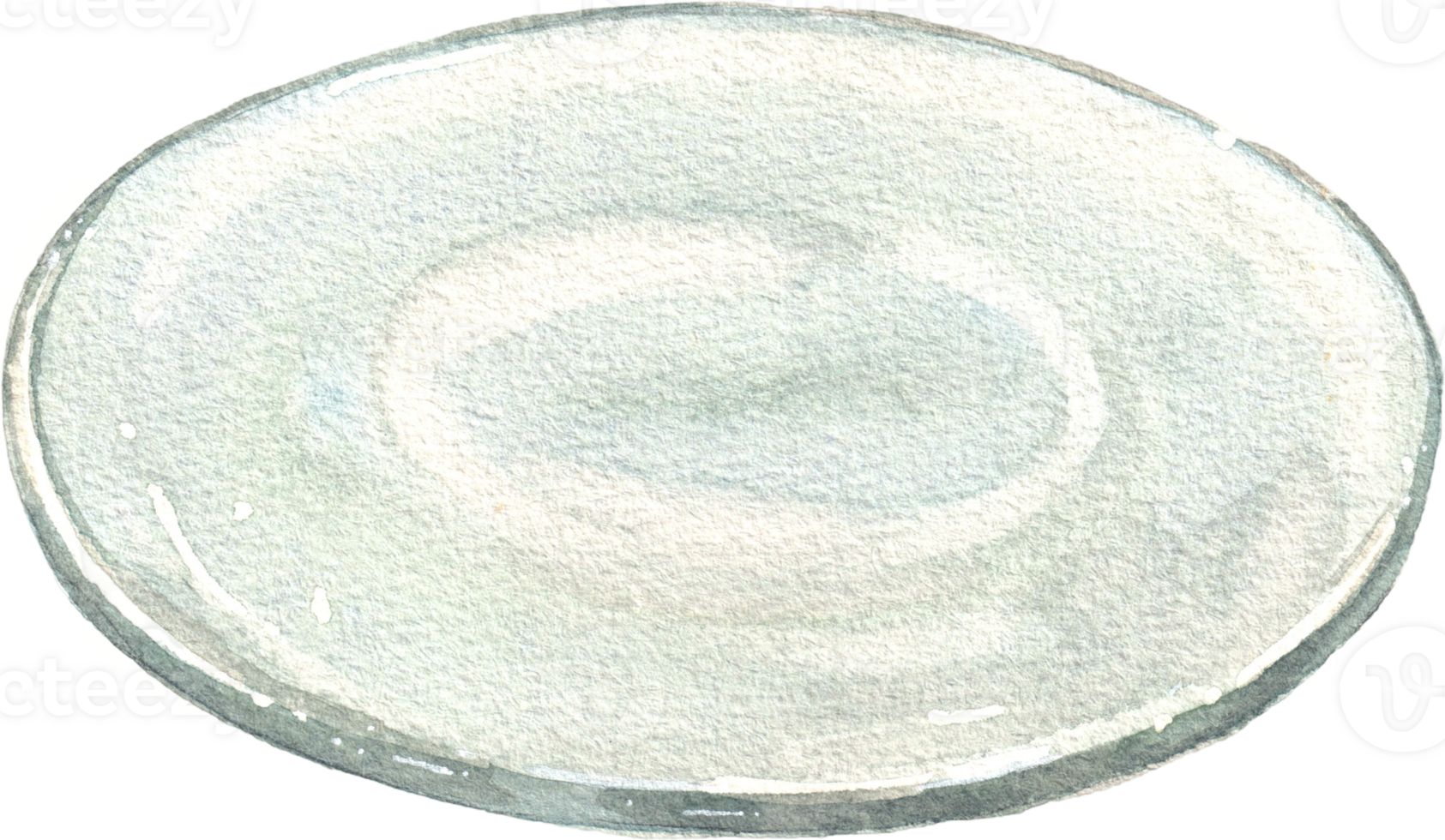 Handdrawn coffee culture watercolor png