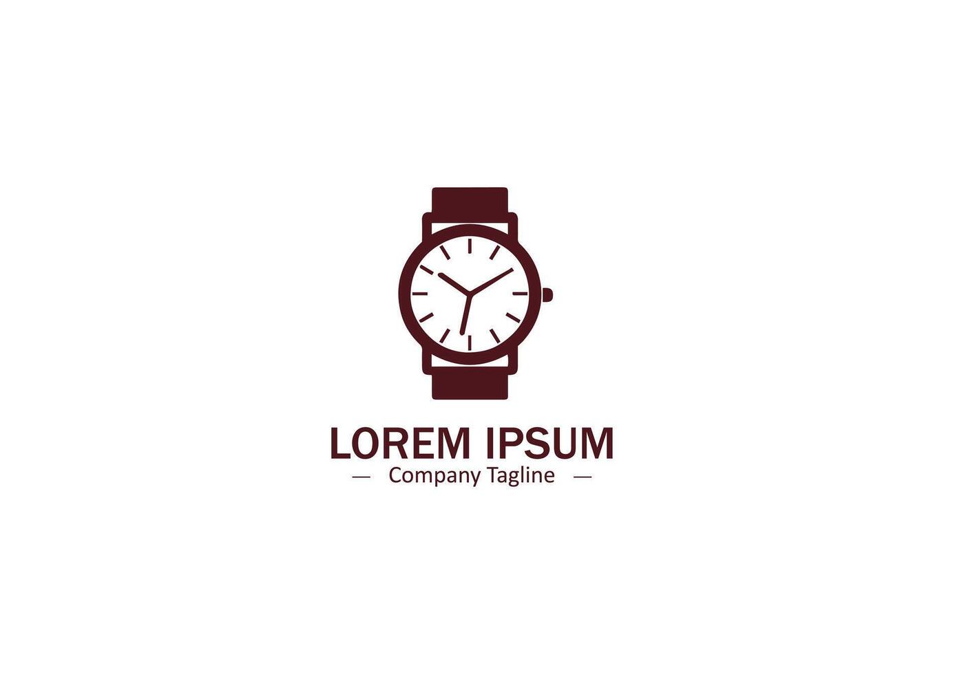 A classic timepiece, representing precision and reliability. It symbolizes the value of punctuality and efficiency logo icon . vector
