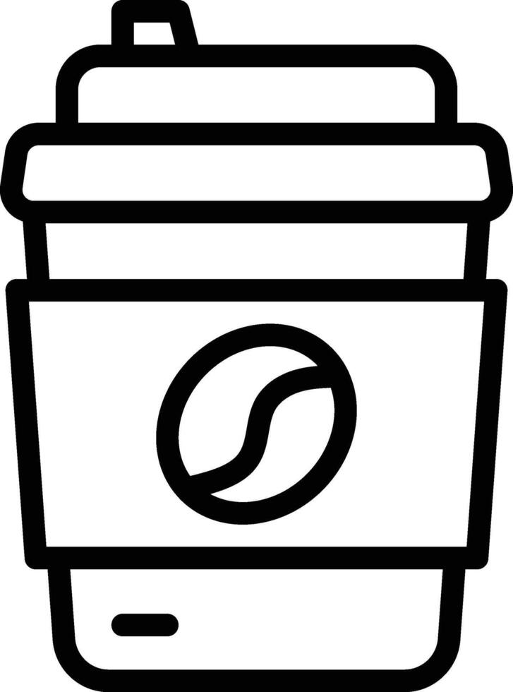 Coffee Cup Icon. Paper coffee cup icon vector