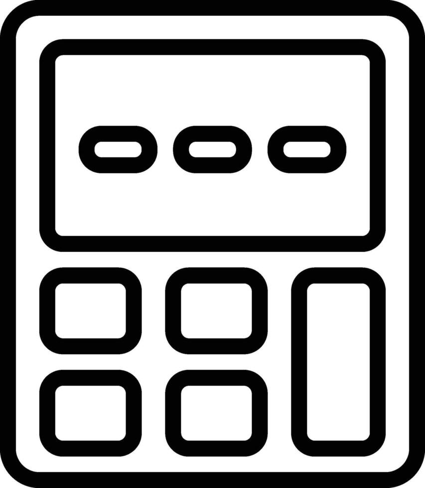 Calculator Icon. Accounting calculator icon vector