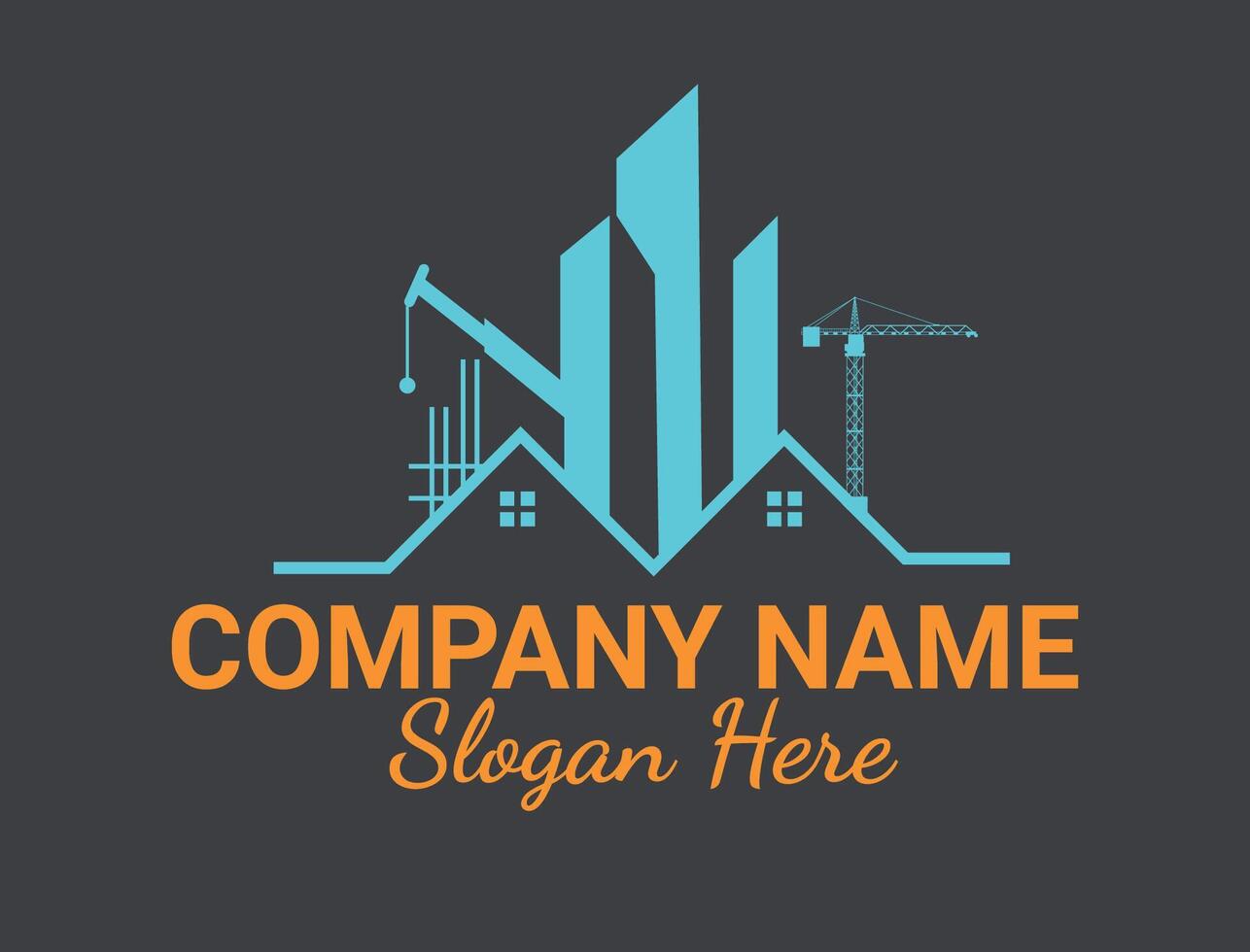 Luxurious Real Estate Logo Design vector