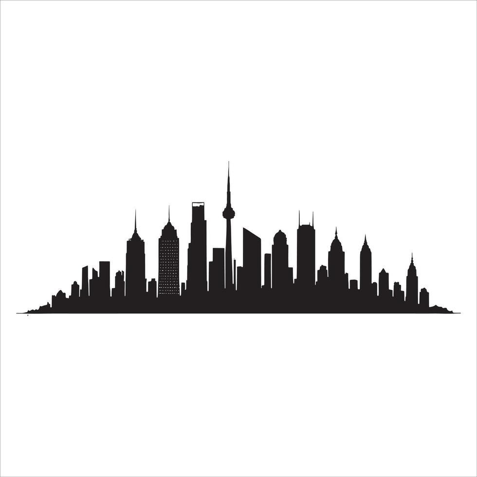 Detailed Building Silhouette with Defined Roof on White Background vector