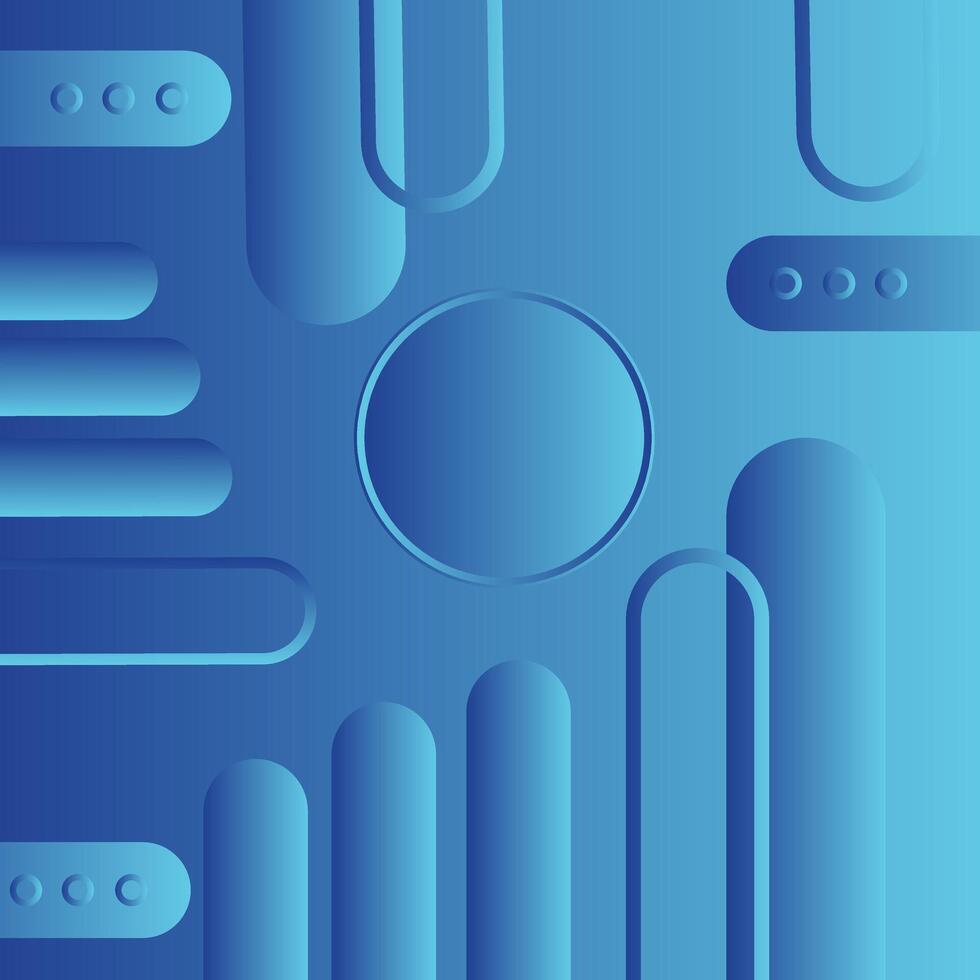 Creative business blue geometric gradient light technology lines background Modern futuristic background vector