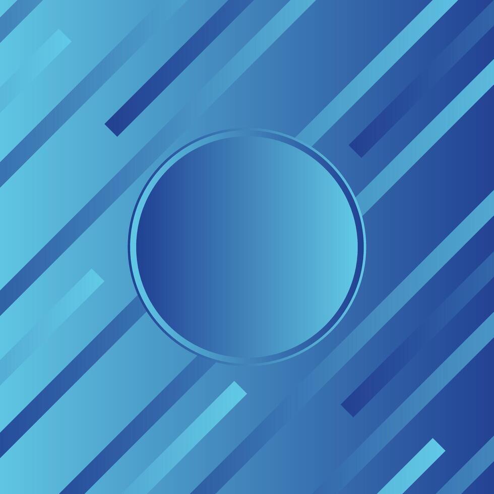 Abstract blue gradient line shape circle background. Modern futuristic Product background. Can be use for magazines, any brandings, banners, backgrounds vector