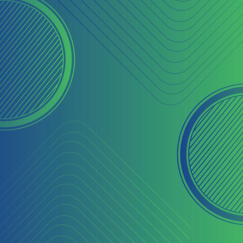 Abstract Gradient background with circle rings. Digital future technology concept. vector