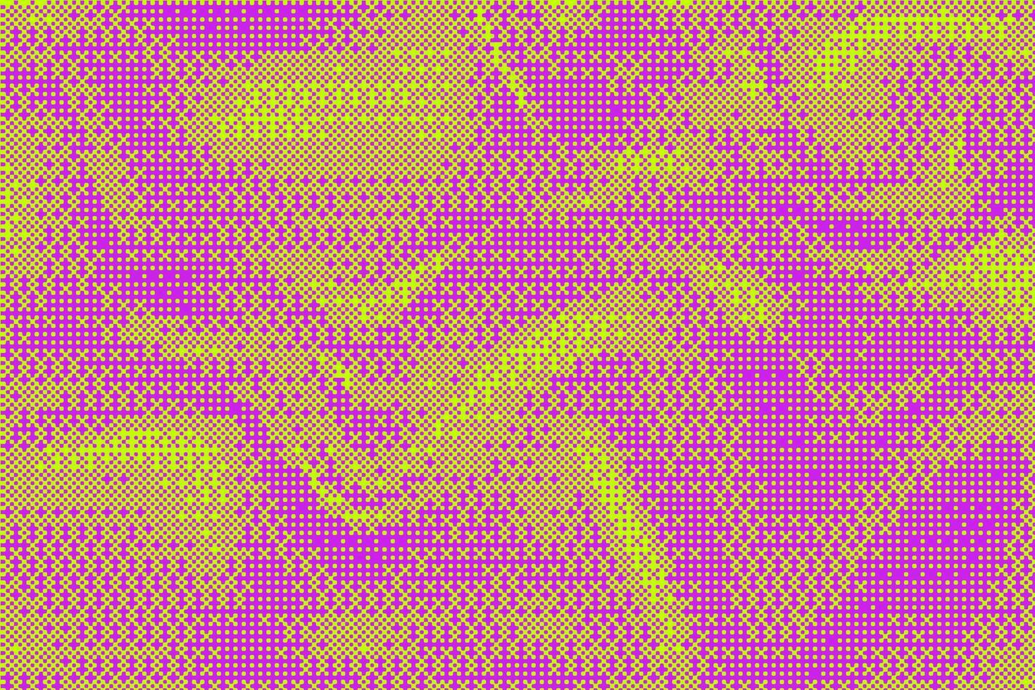 Pixel background with bitmap pattern. Retro game dotted gradient effect. dither gradation. Abstract glitch digital noise. Grainy pink and green halftone wavy vintage wallpaper vector
