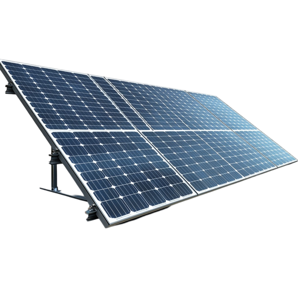 Solar Panel on Transparent Background png