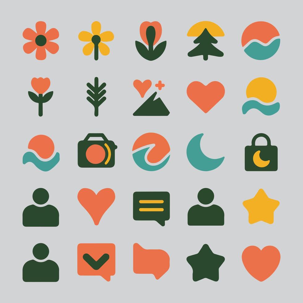 Handy Social Media Icon Collection vector