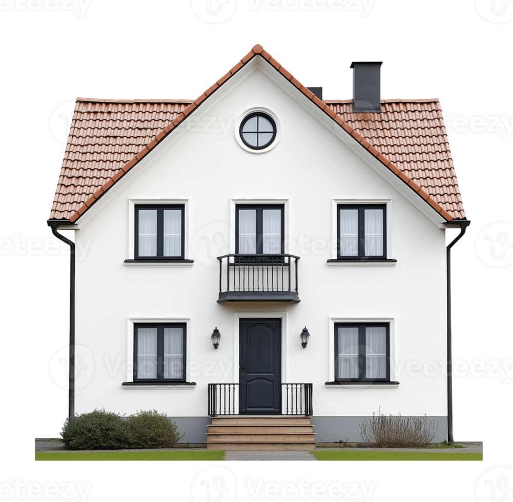 House isolated on transparent background png
