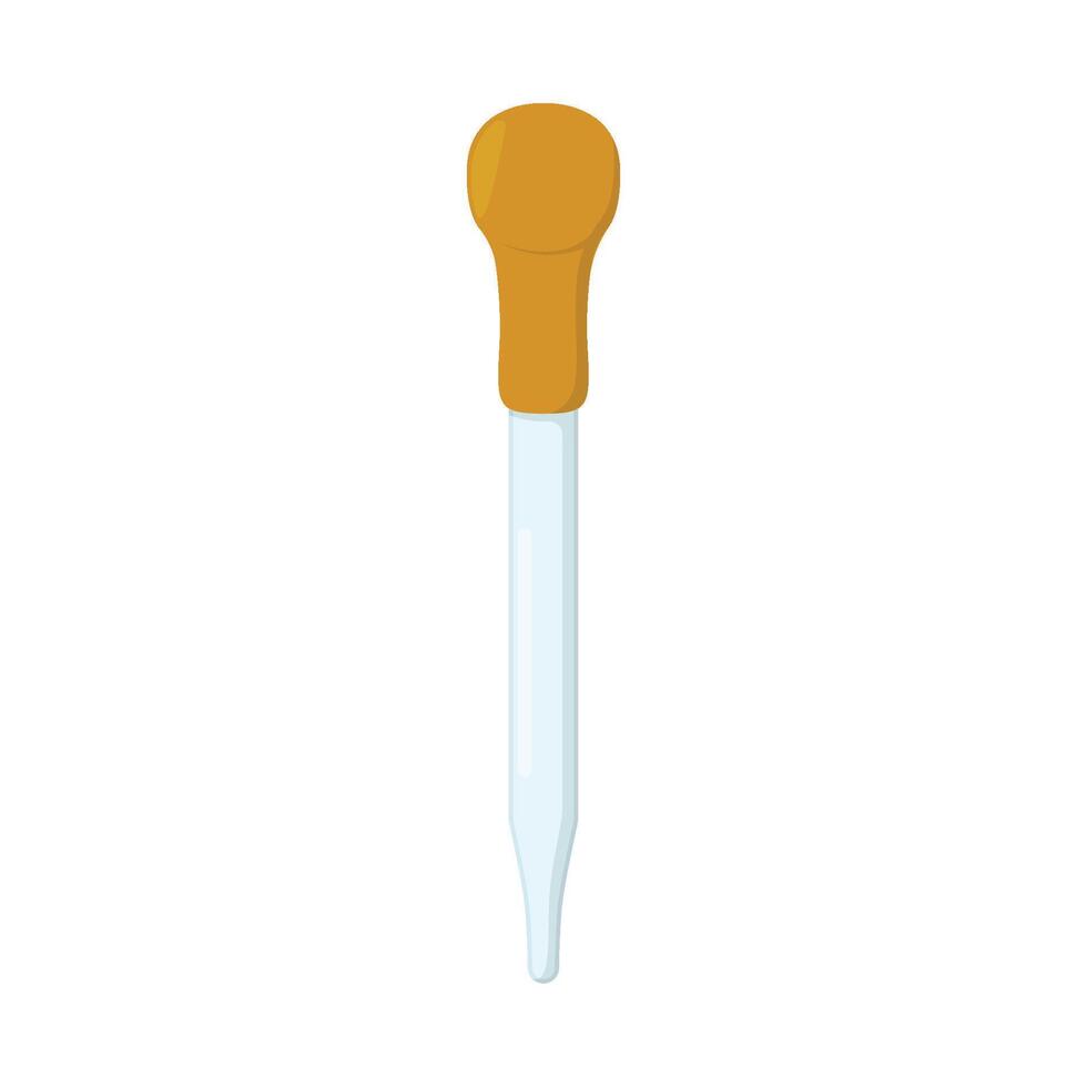 Pipette icon on a white background illustration vector