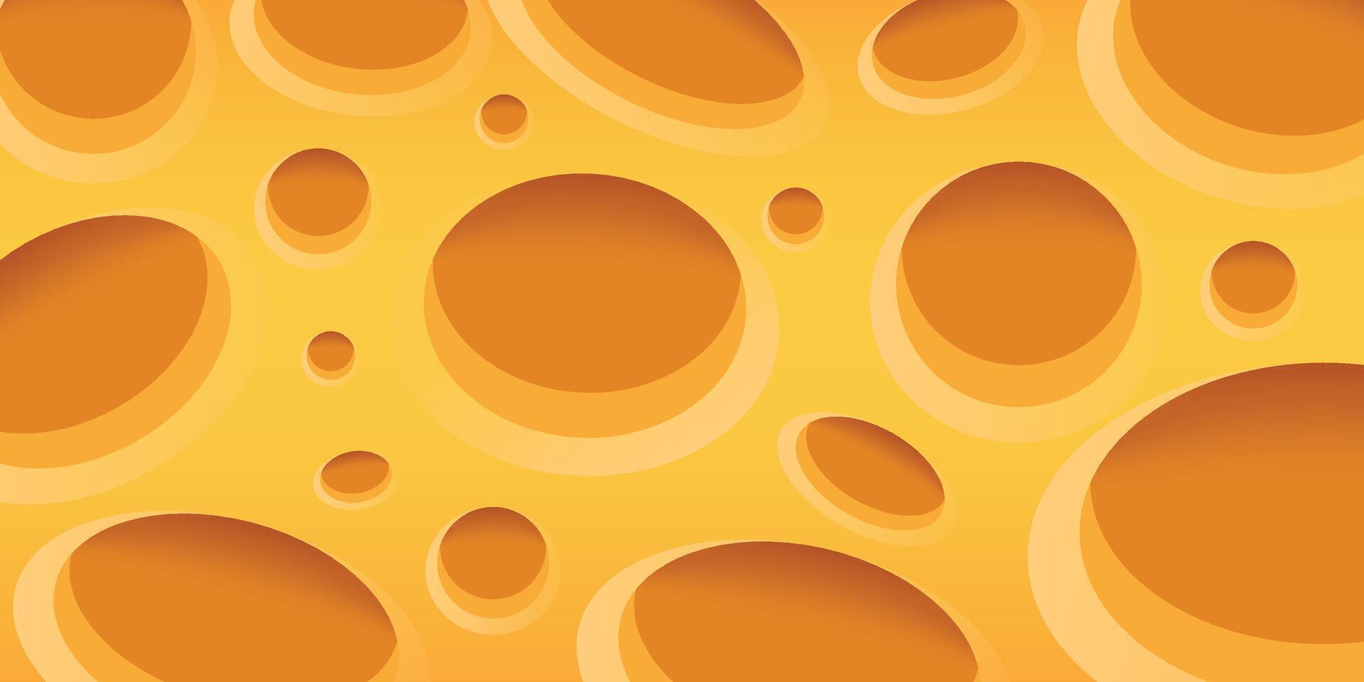Yellow cheese pattern swiss cheese cheezy background texture vector