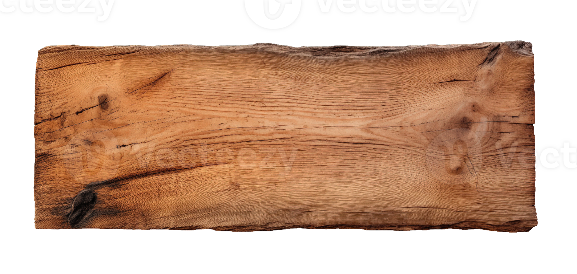 Wooden empty sign board isolated on transparent background png