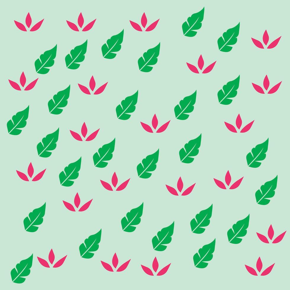 Floral background repeat pattern vector
