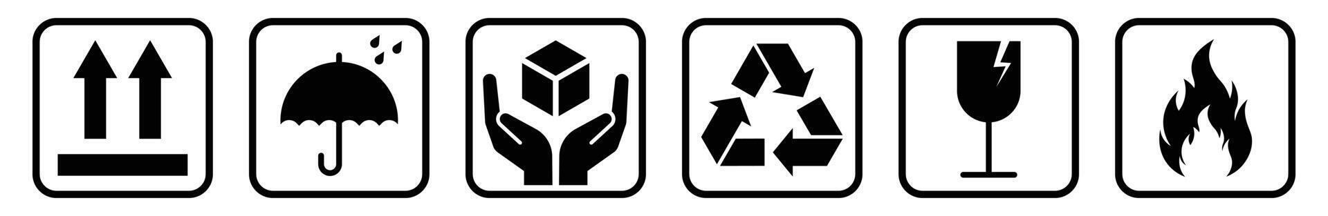 A set of black and white silhouettes of various tools vector