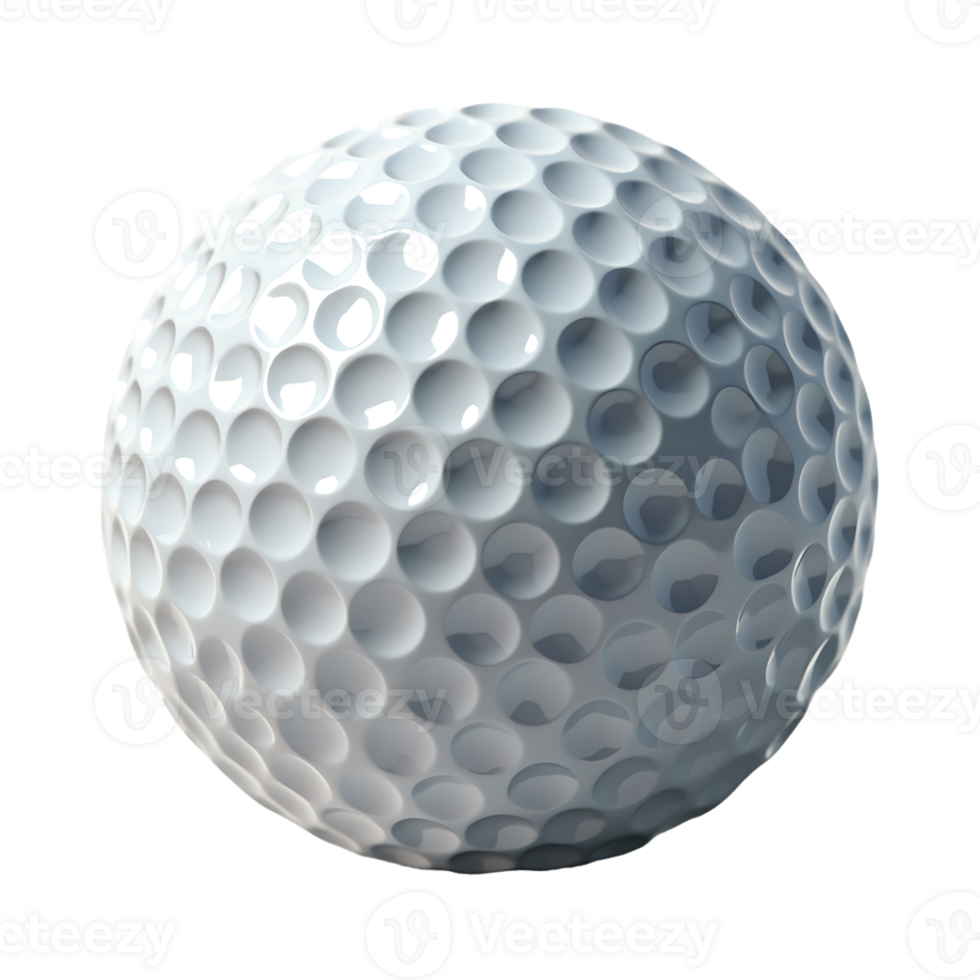 a close up of a golf ball png