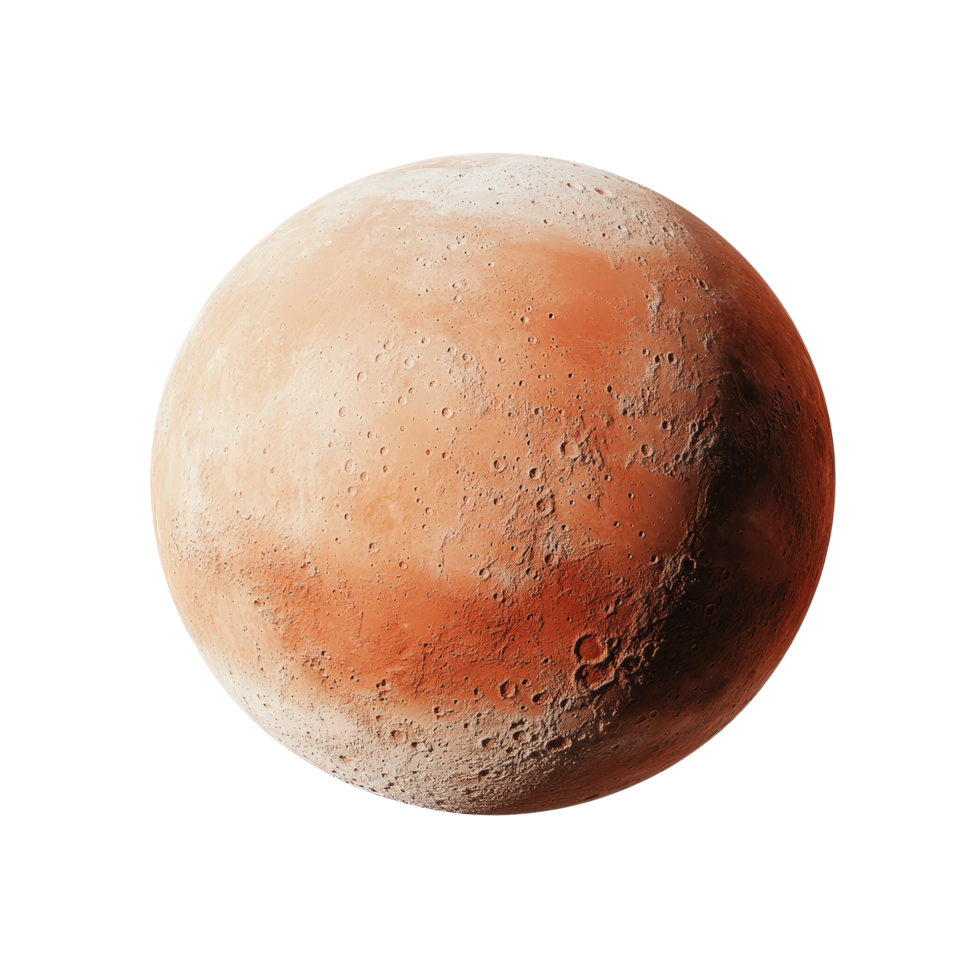 Mars Planet View in High Resolution png