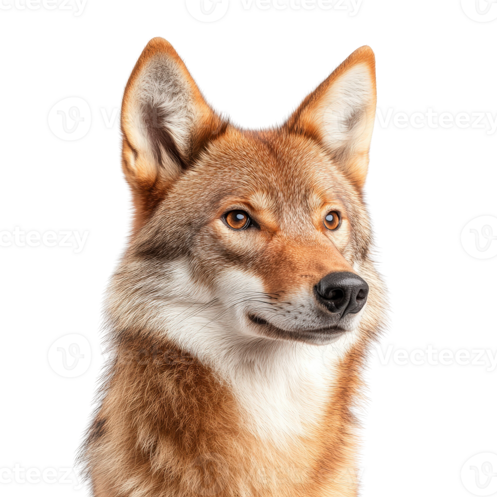 Captivating Portrait of a Wild Red Fox png