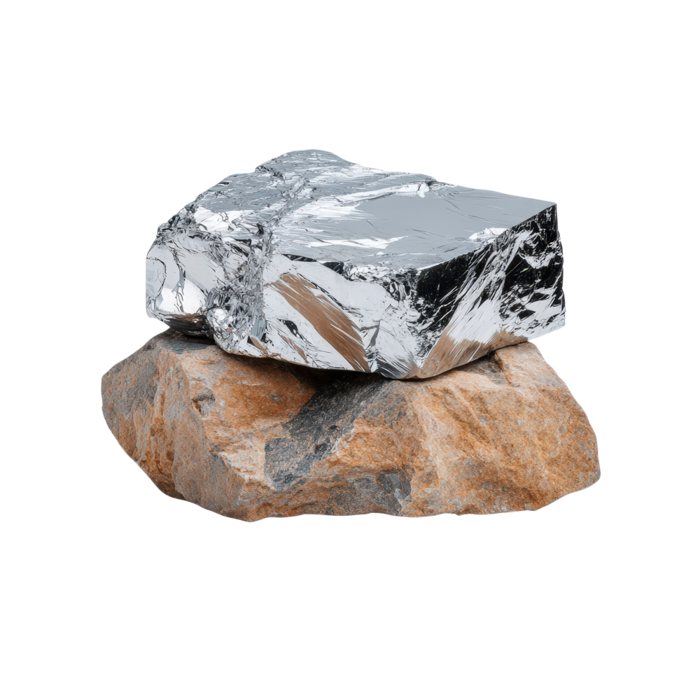 Silver and Brown Rock Formation. png