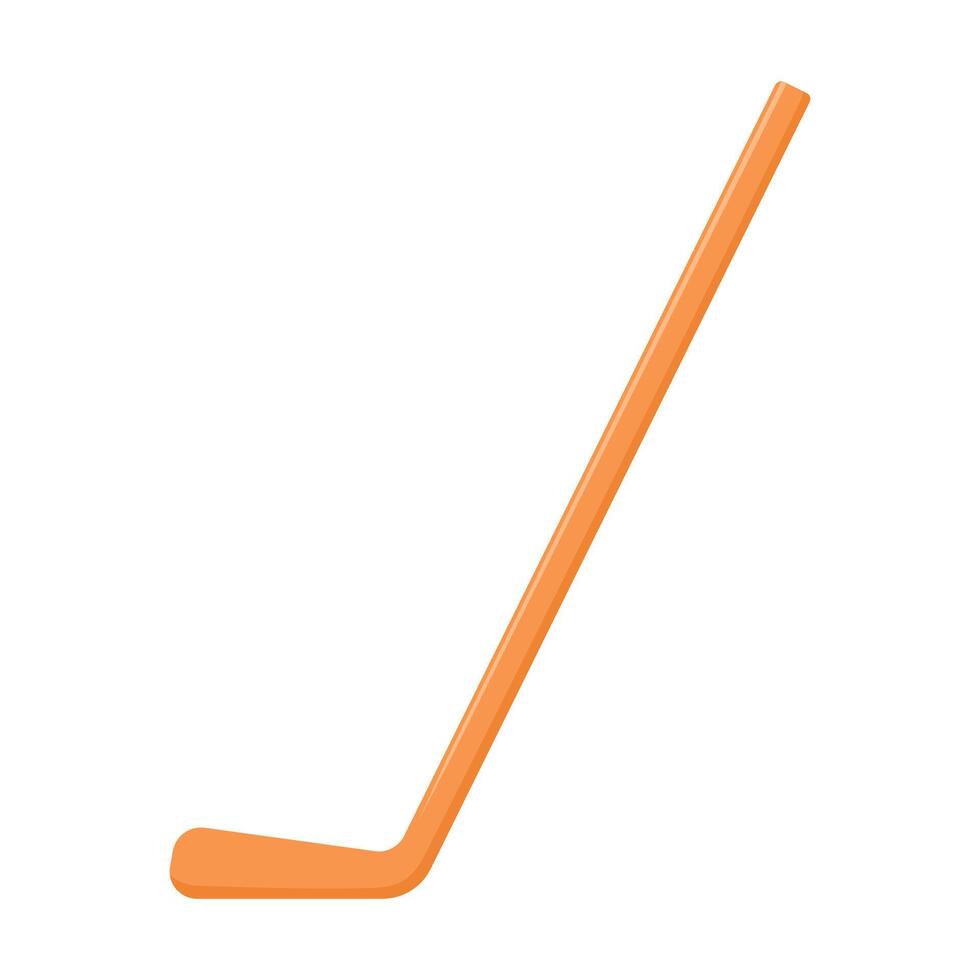 A Hockey stick isolated on a white background vector